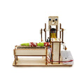 Barbecue Robot Creative Wood Board Assembly Technology Gizmo DIY Creative Science And Education Toys