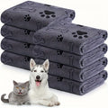 Pet bath towel quick drying and absorbent for dogs and cats bath towel soft and quick drying pet supplies