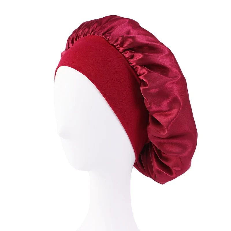 Satin Bandana Headscarf - One Size Fits Most Adults, Lightweight Fashion Headwrap (28 Colors)