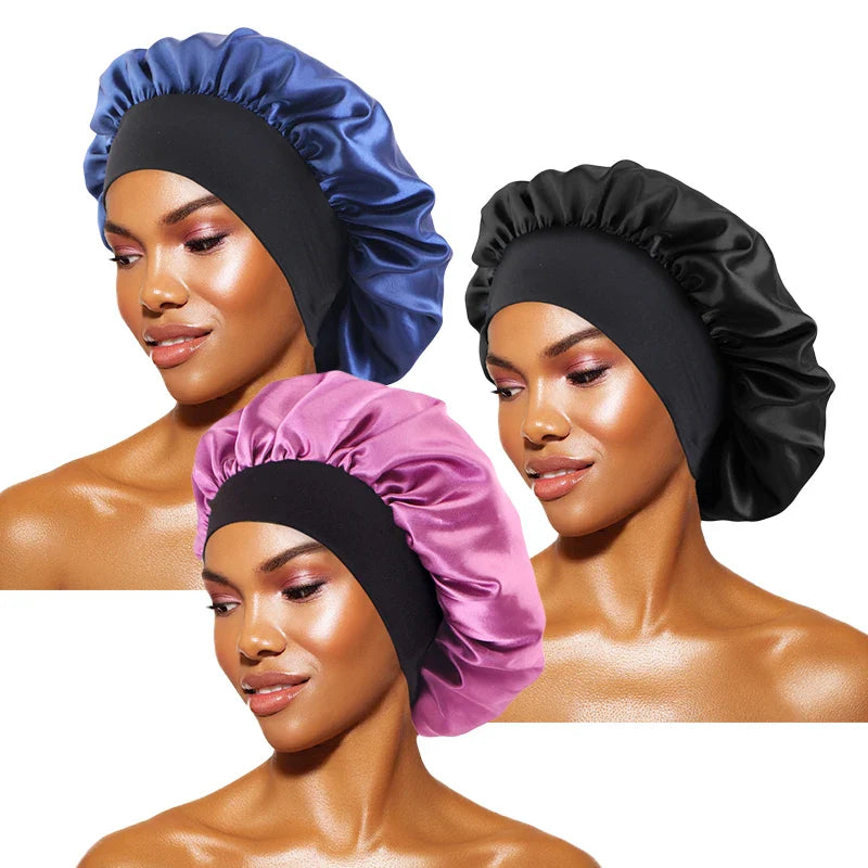 Satin Bandana Headscarf - One Size Fits Most Adults, Lightweight Fashion Headwrap (28 Colors)