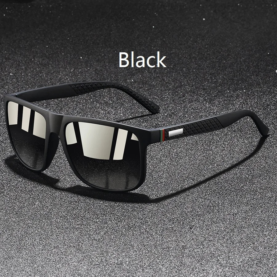 Colorful Striped Classic Sunglasses for Men & Women – UV400 Mirror Lens Driving & Travel