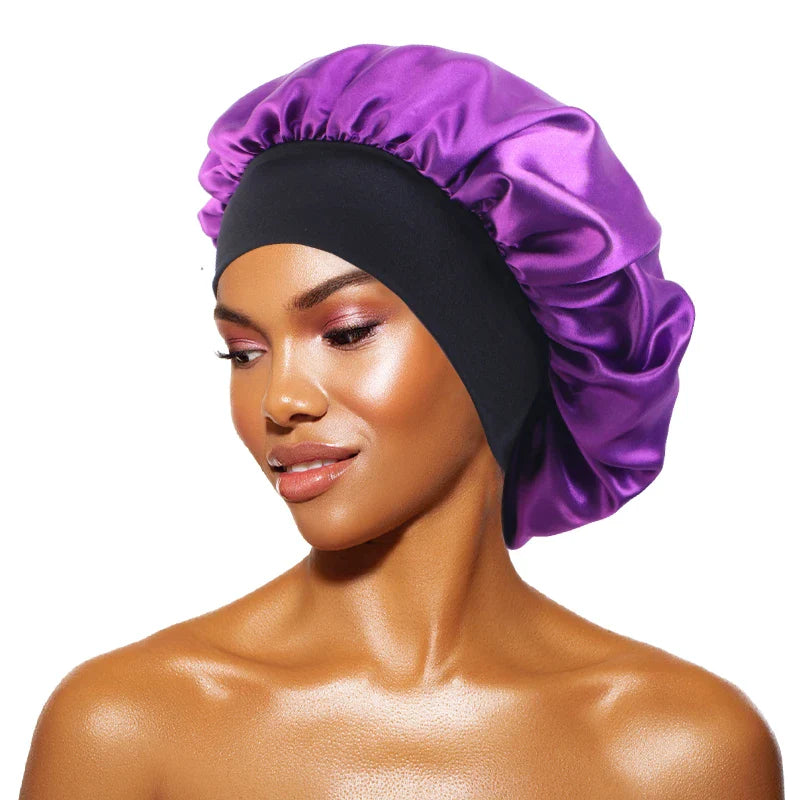 Satin Bandana Headscarf - One Size Fits Most Adults, Lightweight Fashion Headwrap (28 Colors)