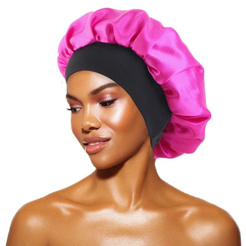 Satin Bandana Headscarf - One Size Fits Most Adults, Lightweight Fashion Headwrap (28 Colors)
