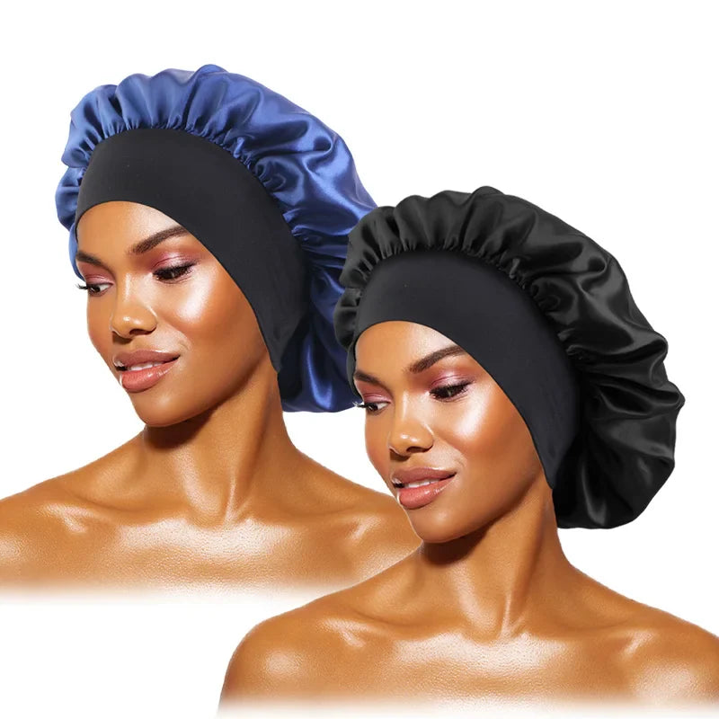 Satin Bandana Headscarf - One Size Fits Most Adults, Lightweight Fashion Headwrap (28 Colors)