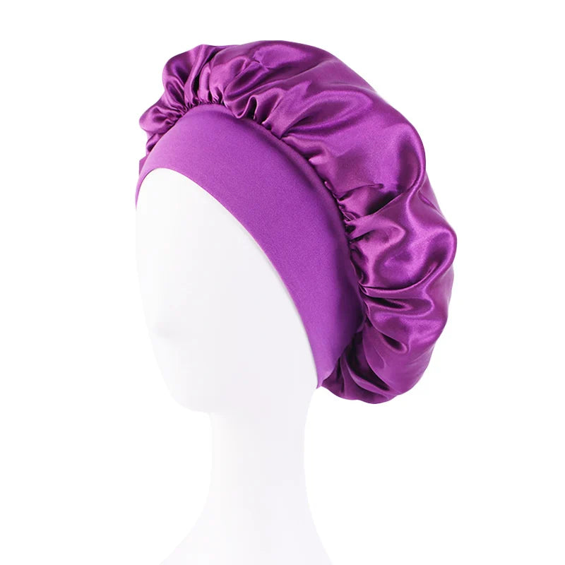 Satin Bandana Headscarf - One Size Fits Most Adults, Lightweight Fashion Headwrap (28 Colors)