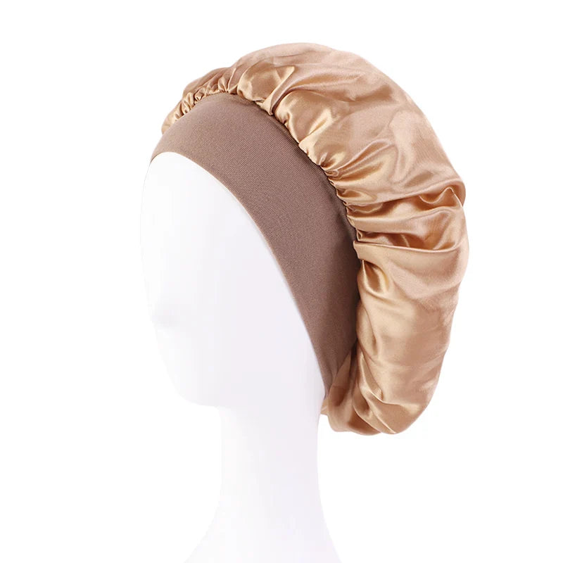 Satin Bandana Headscarf - One Size Fits Most Adults, Lightweight Fashion Headwrap (28 Colors)