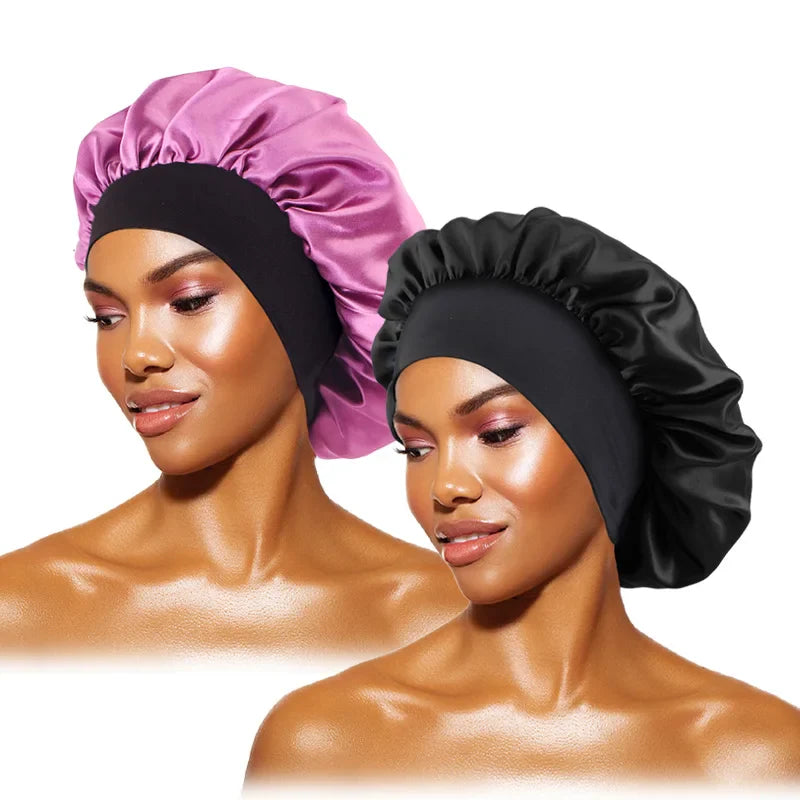 Satin Bandana Headscarf - One Size Fits Most Adults, Lightweight Fashion Headwrap (28 Colors)