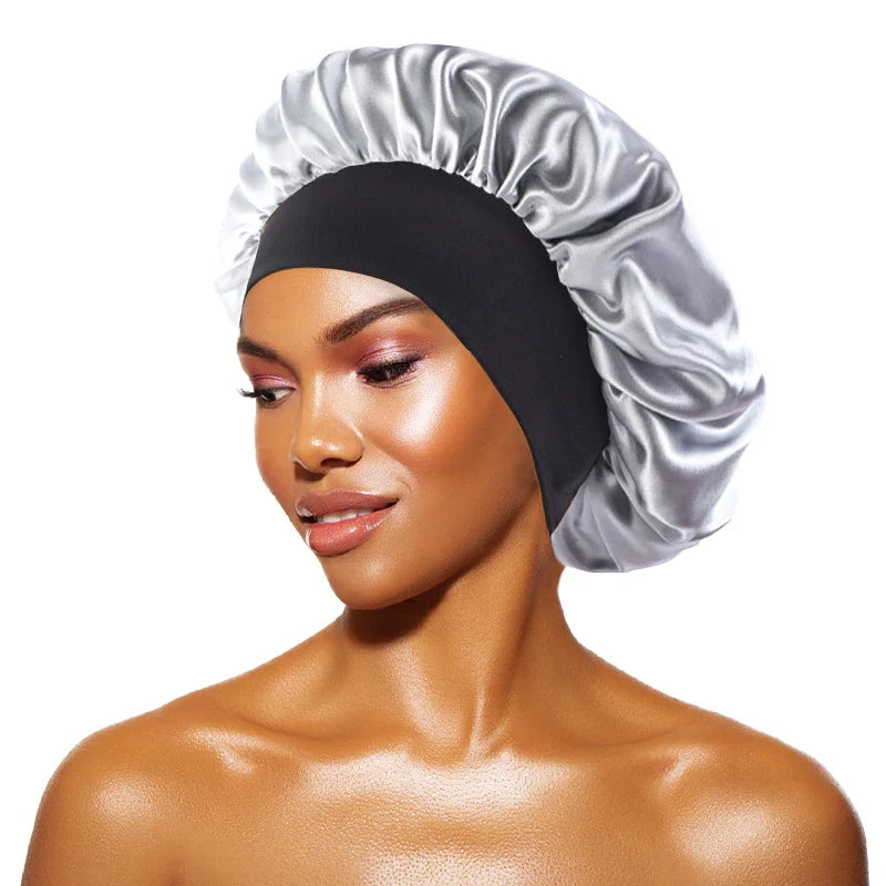 Satin Bandana Headscarf - One Size Fits Most Adults, Lightweight Fashion Headwrap (28 Colors)