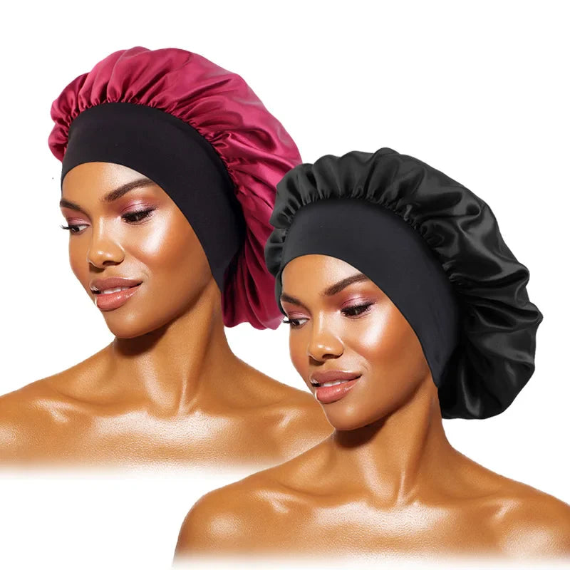 Satin Bandana Headscarf - One Size Fits Most Adults, Lightweight Fashion Headwrap (28 Colors)