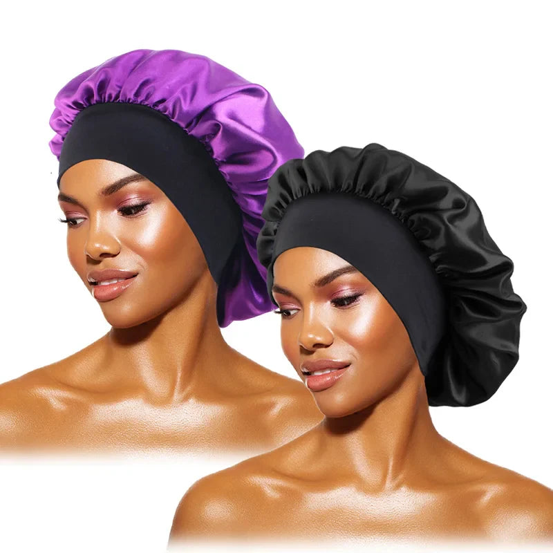 Satin Bandana Headscarf - One Size Fits Most Adults, Lightweight Fashion Headwrap (28 Colors)