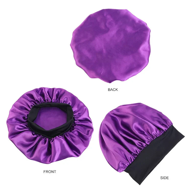 Satin Bandana Headscarf - One Size Fits Most Adults, Lightweight Fashion Headwrap (28 Colors)