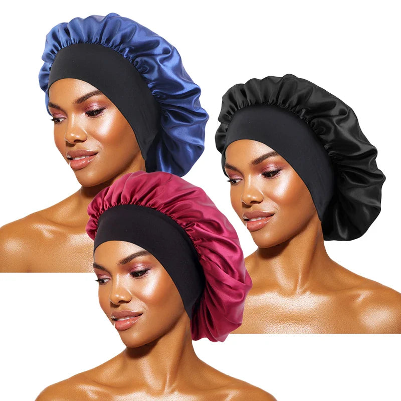 Satin Bandana Headscarf - One Size Fits Most Adults, Lightweight Fashion Headwrap (28 Colors)