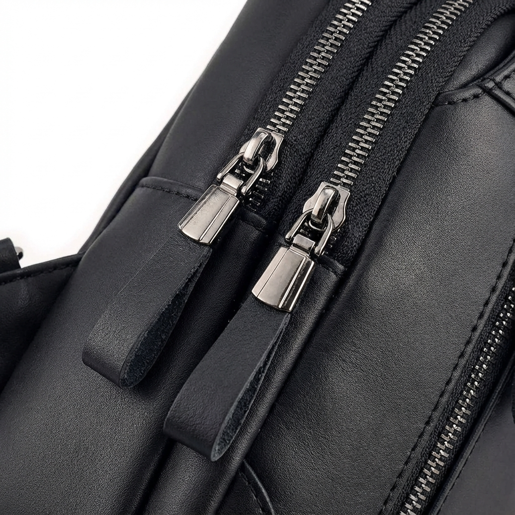 Men's Vegan Leather Sling Bag – Compact Travel Carry