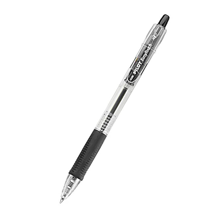 2pk Pilot Easy Touch Retractable Black Pens