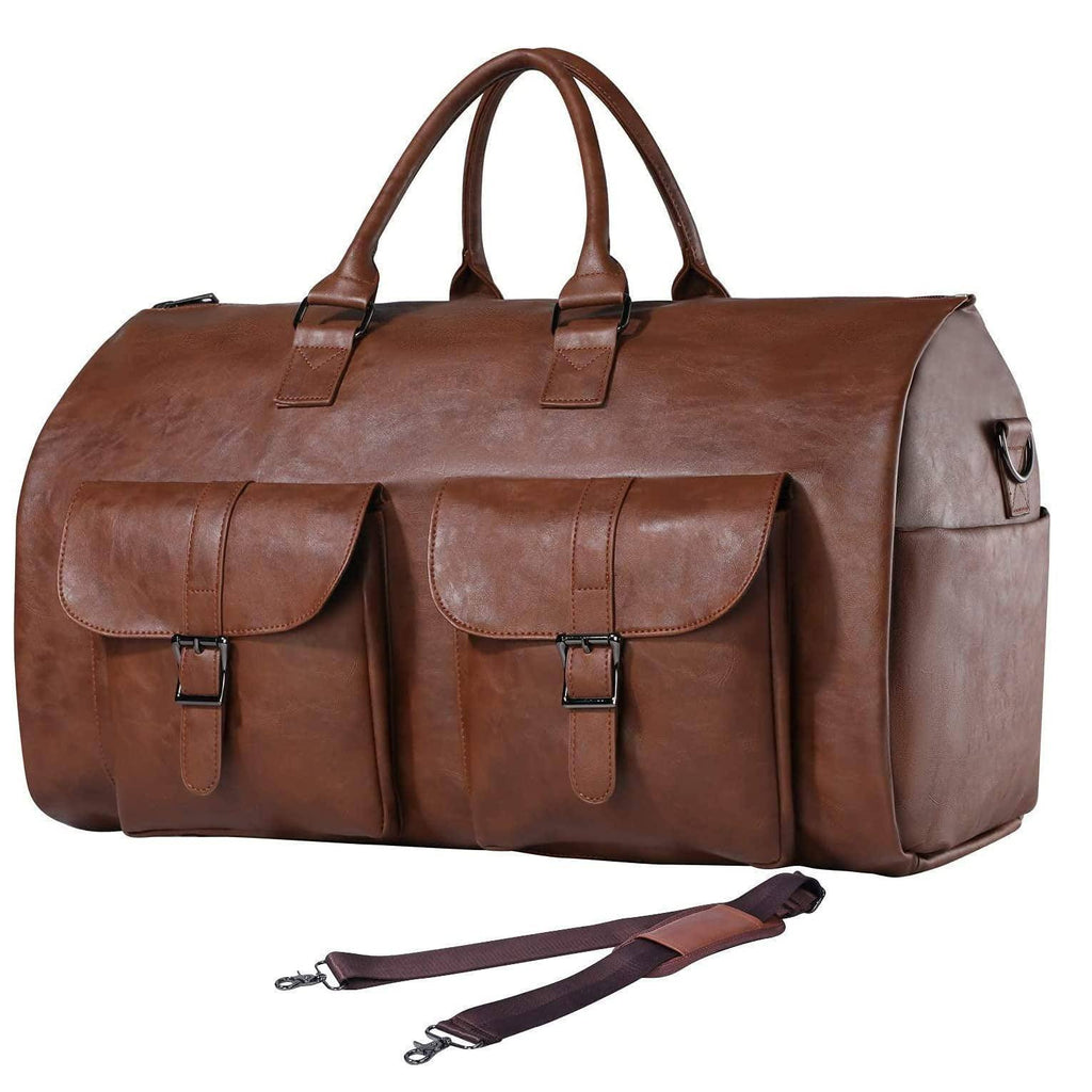 Men's Full-Grain Leather Duffel Bag – Refined Daily Carry