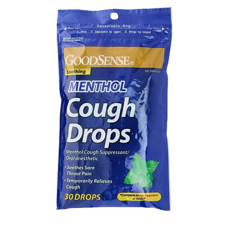 Good Sense Cough Drops - Menthol (30 drops)