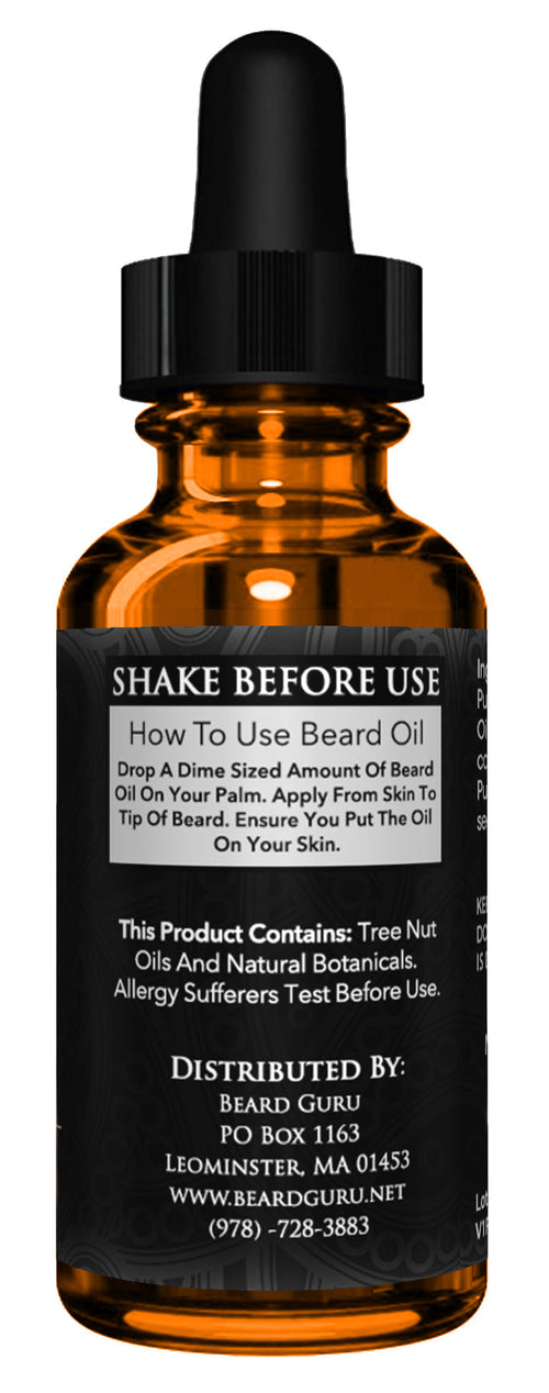 BeardGuru Premium Beard Oil: Unscented